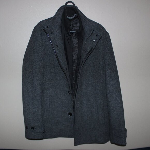 R.W & CO Winter Blazer With Removable Turtleneck Layer - Picture 1 of 6